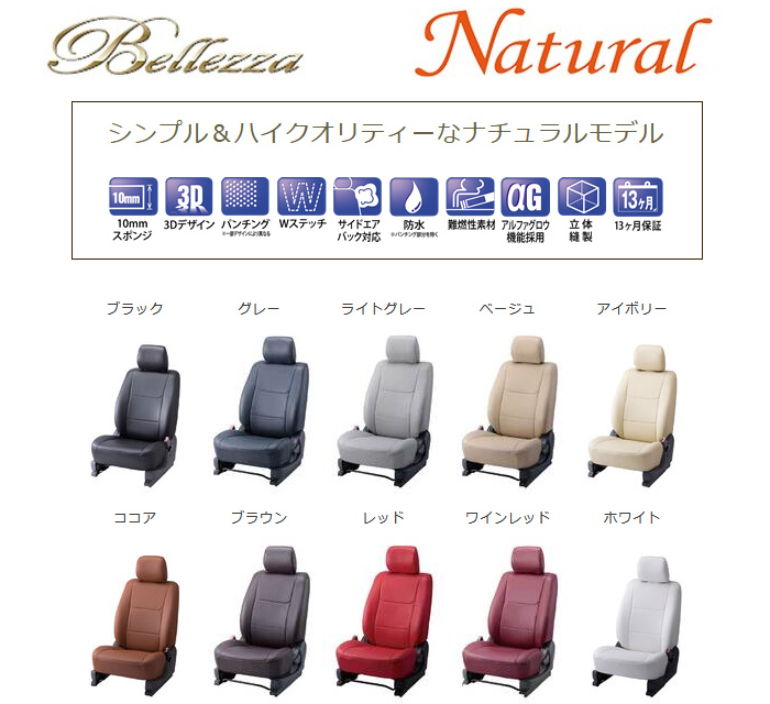 エルグランド シートカバー E50 H9/5-H12/7 ベーシックαライン